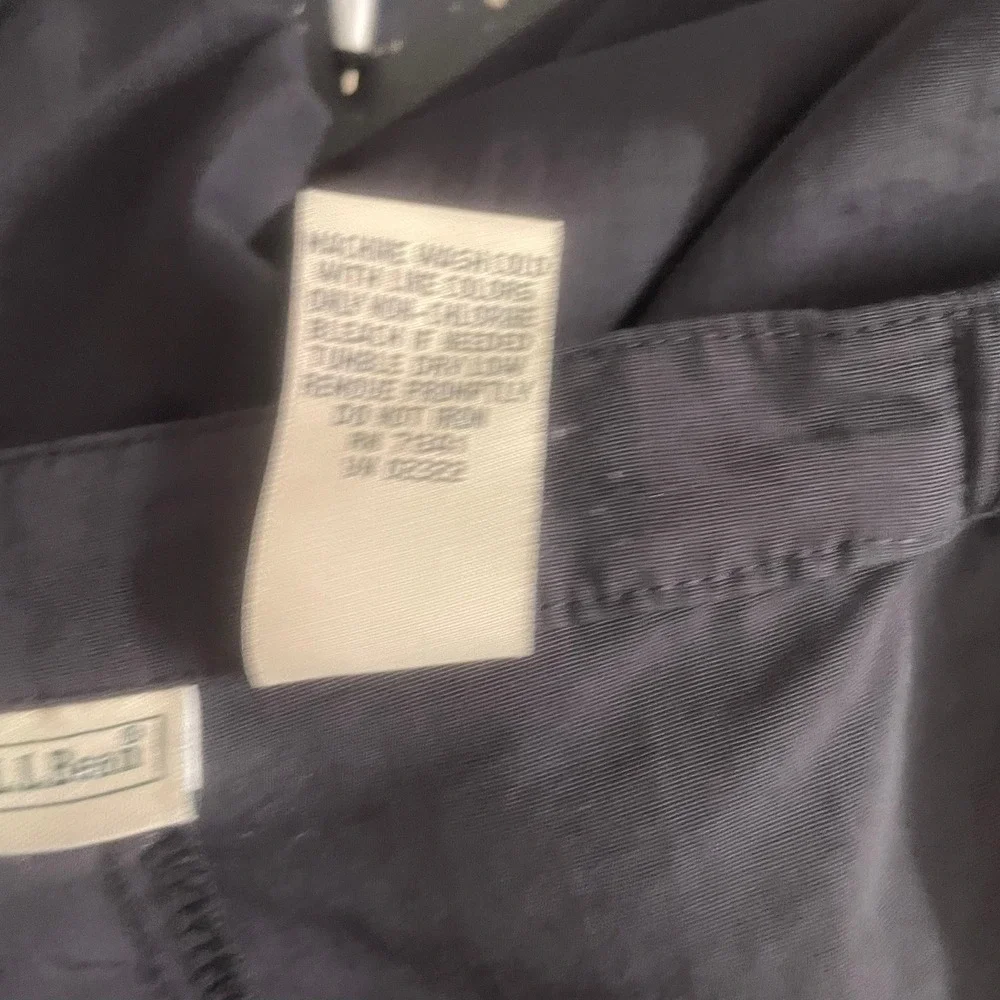 LL Bean Hiking Cargo Pants Black M‎